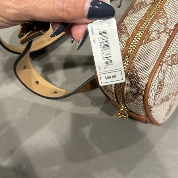 Michael Kors Tan and Brown Crossbody Bag - Picture 6 of 6